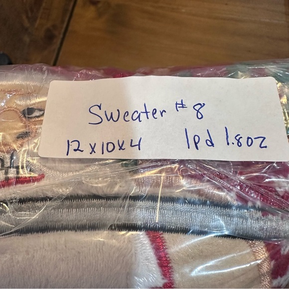 Blizzard Bay “Happy Liftmas” Ugly Christmas men’s festive Sweater size small - Picture 11 of 11